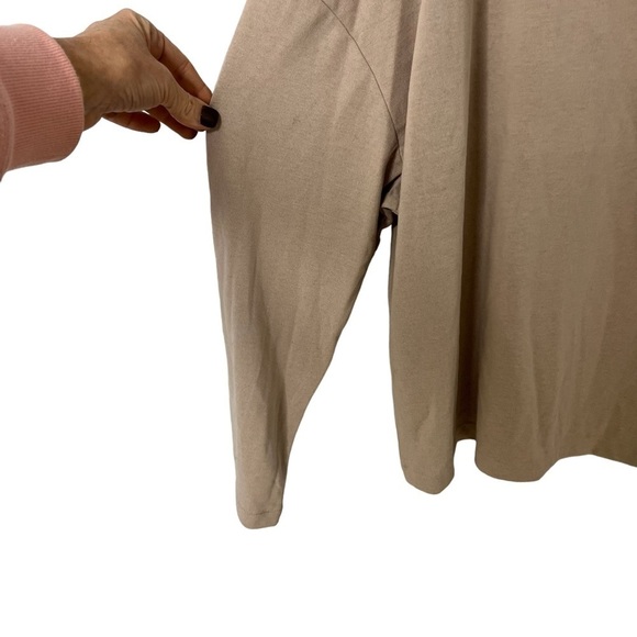 All Saints Rita Oversized Dropped Shoulder T Shirt Cloud Pink Size Large - Picture 3 of 8